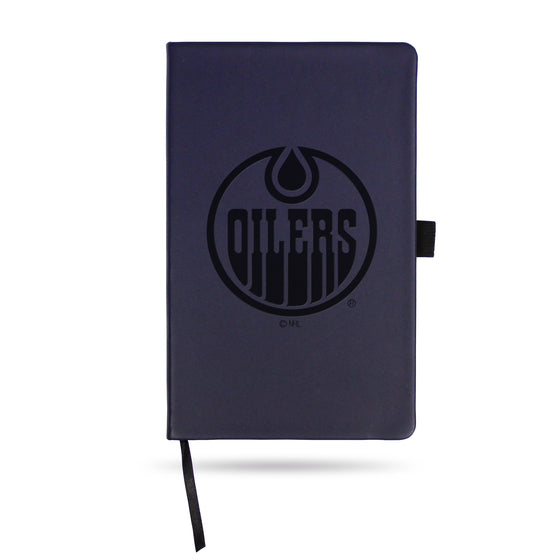 NHL Hockey Edmonton Oilers Navy - Primary Jounral/Notepad 8.25" x 5.25"- Office Accessory