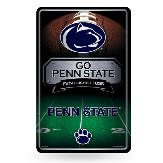 NCAA  Penn State Nittany Lions  11" x 17" Large Metal Home Décor Sign