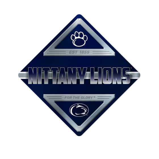 NCAA  Penn State Nittany Lions  Metal Sign 16.5" x 16.5" Home Décor - Bedroom - Office - Man Cave
