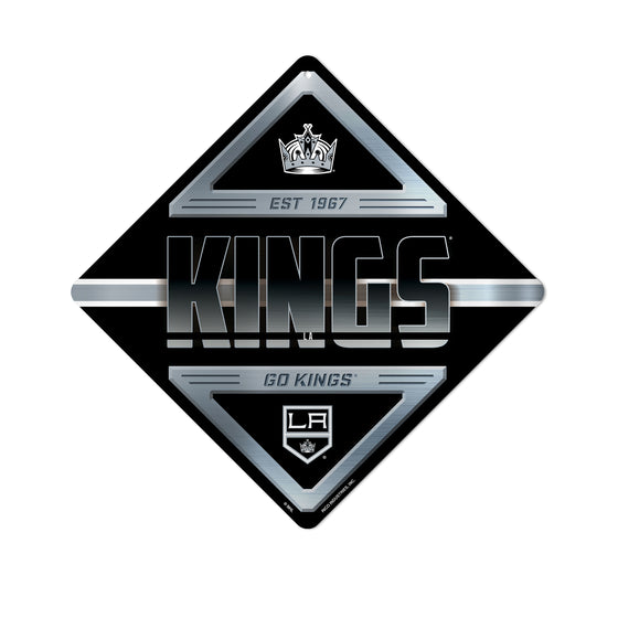 NHL Hockey Los Angeles Kings  Metal Sign 16.5" x 16.5" Home Décor - Bedroom - Office - Man Cave