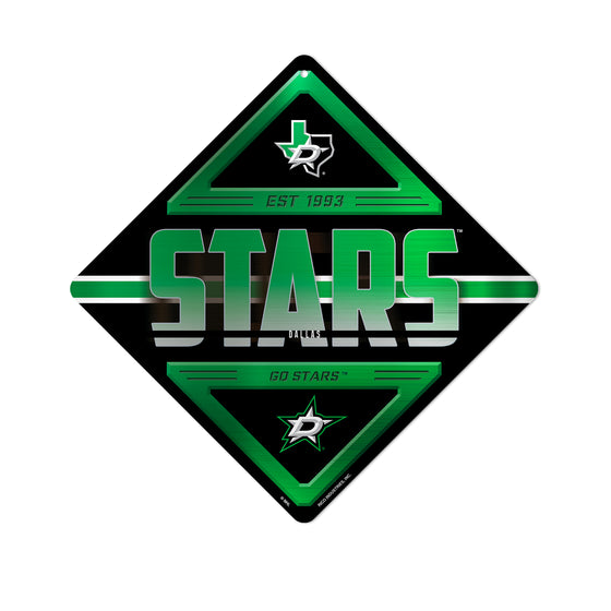 NHL Hockey Dallas Stars  Metal Sign 16.5" x 16.5" Home Décor - Bedroom - Office - Man Cave