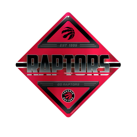 NBA Basketball Toronto Raptors  Metal Sign 16.5" x 16.5" Home Décor - Bedroom - Office - Man Cave
