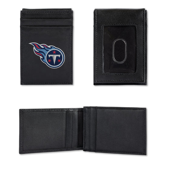 NFL Football Tennessee Titans  Embroidered Front Pocket Wallet - Slim/Light Weight - Great Gift Item