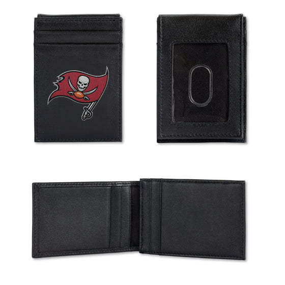 NFL Football Tampa Bay Buccaneers  Embroidered Front Pocket Wallet - Slim/Light Weight - Great Gift Item