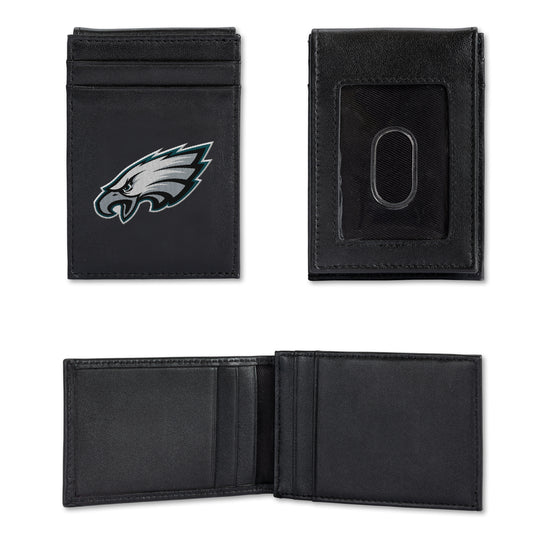 NFL Football Philadelphia Eagles  Embroidered Front Pocket Wallet - Slim/Light Weight - Great Gift Item