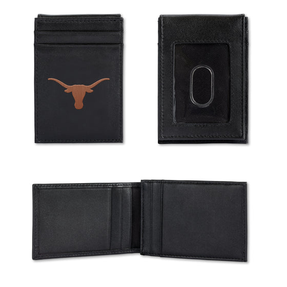 NCAA  Texas Longhorns  Embroidered Front Pocket Wallet - Slim/Light Weight - Great Gift Item