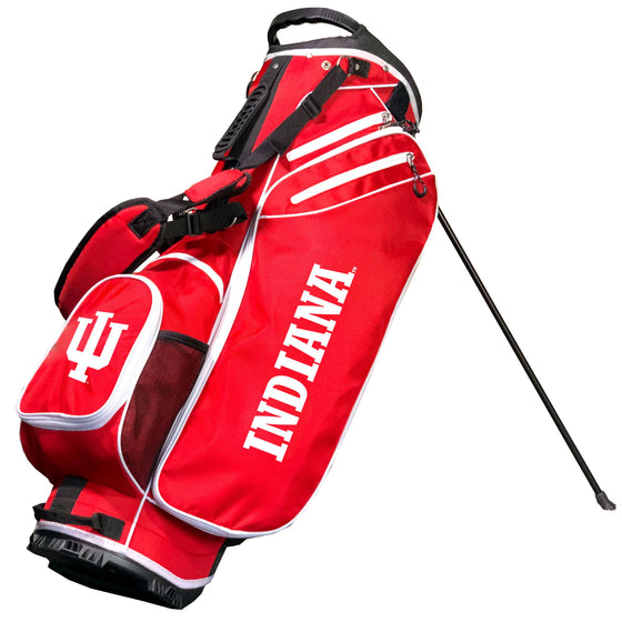 Indiana Hoosiers Birdie Stand Golf Bag Red - 757 Sports Collectibles