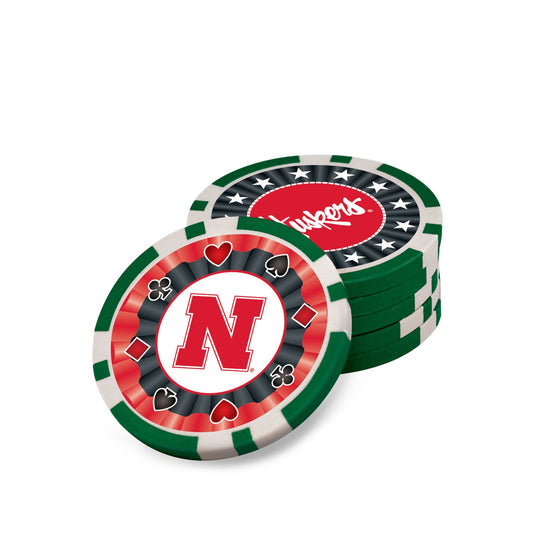 Nebraska Cornhuskers 300 Piece Poker Set - 757 Sports Collectibles