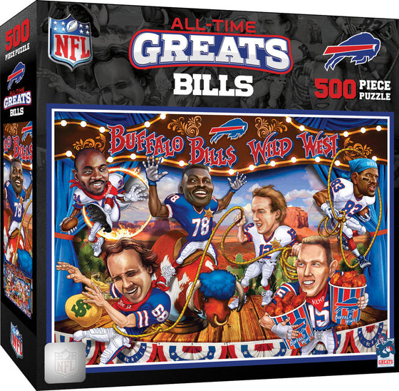 Buffalo Bills - All Time Greats 500 Piece NFL Sports Puzzle
