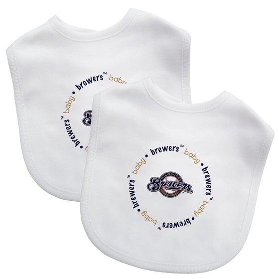 Milwaukee Brewers - Baby Bibs 2-Pack - 757 Sports Collectibles