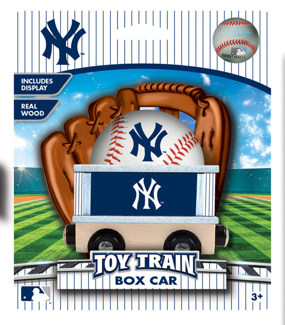 New York Yankees MLB Toy Train Box Car