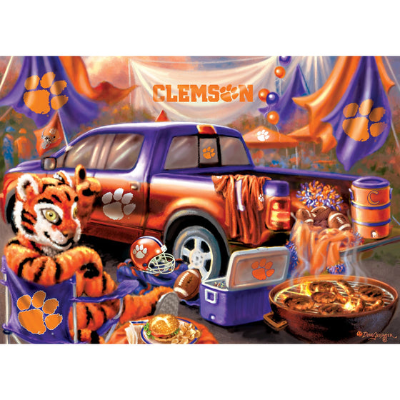 Clemson Tigers - Gameday 1000 Piece Jigsaw Puzzle - 757 Sports Collectibles