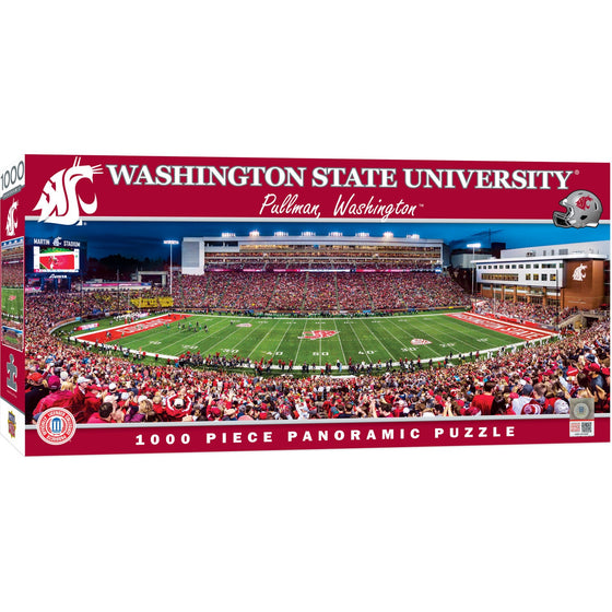 Washington State Cougars - 1000 Piece Panoramic Jigsaw Puzzle - 757 Sports Collectibles
