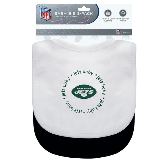 New York Jets - Baby Bibs 2-Pack - 757 Sports Collectibles
