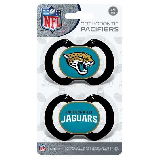 Jacksonville Jaguars - Pacifier 2-Pack - 757 Sports Collectibles