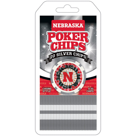 Nebraska Cornhuskers 20 Piece Poker Chips - 757 Sports Collectibles