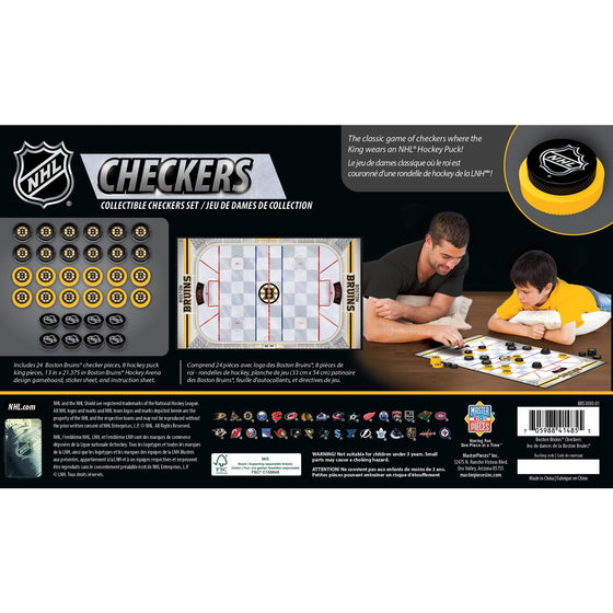 Boston Bruins Checkers - 757 Sports Collectibles