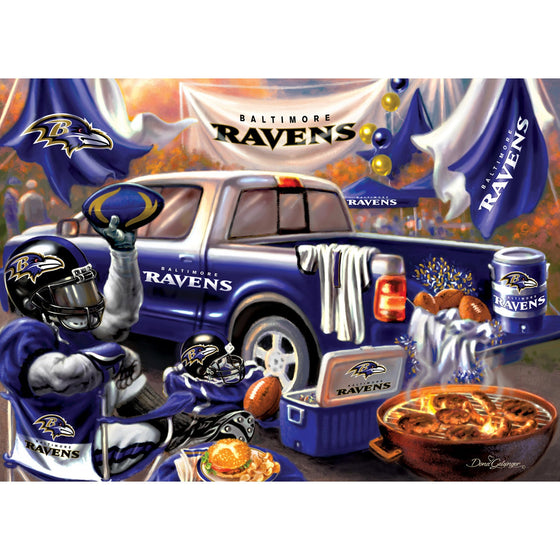 Baltimore Ravens - Gameday 1000 Piece Jigsaw Puzzle - 757 Sports Collectibles