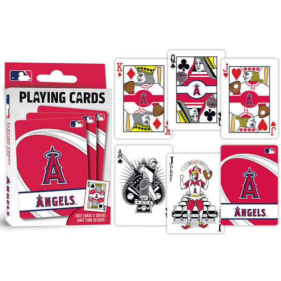 Los Angeles Angels Playing Cards - 54 Card Deck - 757 Sports Collectibles