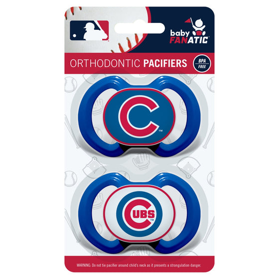 Chicago Cubs - Pacifier 2-Pack - 757 Sports Collectibles