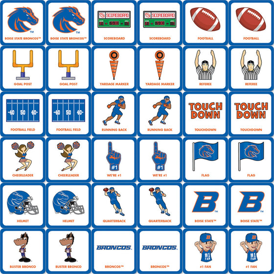 Boise State Broncos Matching Game - 757 Sports Collectibles