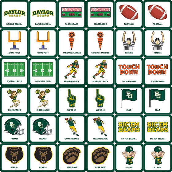 Baylor Bears Matching Game - 757 Sports Collectibles
