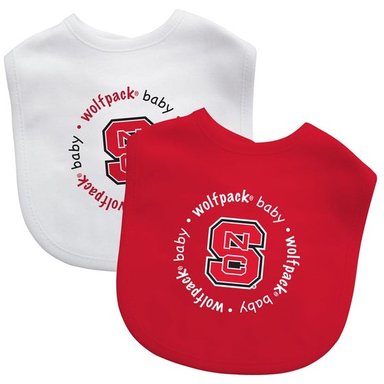NC State Wolfpack - Baby Bibs 2-Pack - 757 Sports Collectibles