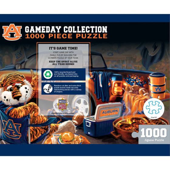 Auburn Tigers - Gameday 1000 Piece Jigsaw Puzzle - 757 Sports Collectibles