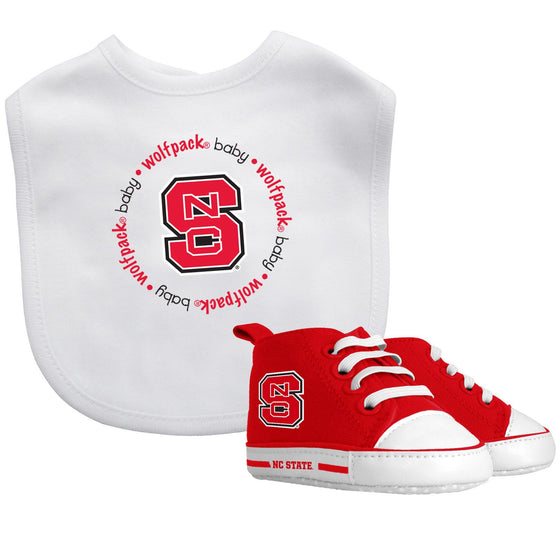 NC State Wolfpack - 2-Piece Baby Gift Set - 757 Sports Collectibles