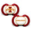 Iowa State Cyclones - Pacifier 2-Pack - 757 Sports Collectibles