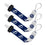 Tampa Bay Lightning - Pacifier Clip 3-Pack - 757 Sports Collectibles