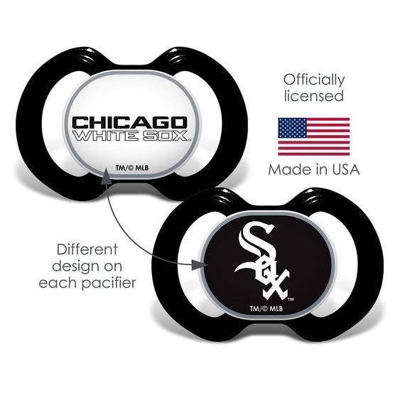Chicago White Sox - Pacifier 2-Pack - 757 Sports Collectibles
