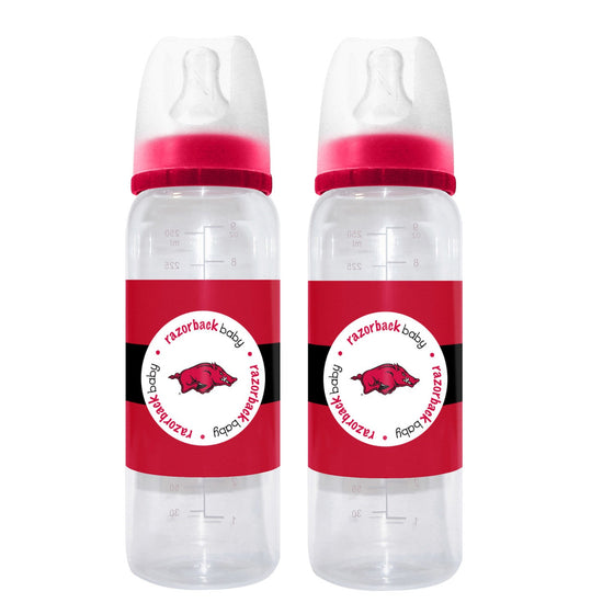 Arkansas Razorbacks - Baby Bottles 9oz 2-Pack - 757 Sports Collectibles