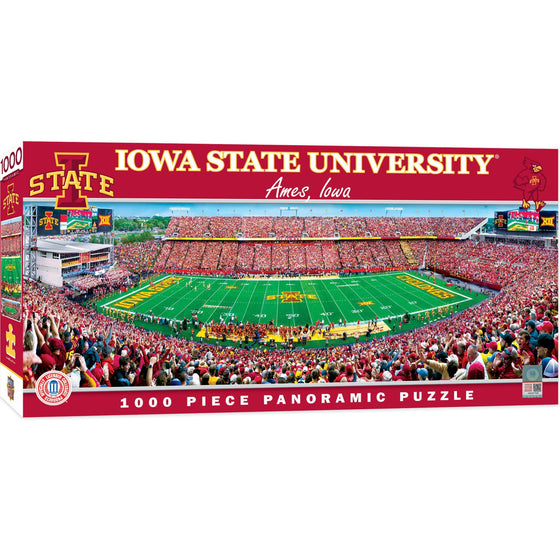 Iowa State Cyclones - 1000 Piece Panoramic Jigsaw Puzzle - 757 Sports Collectibles
