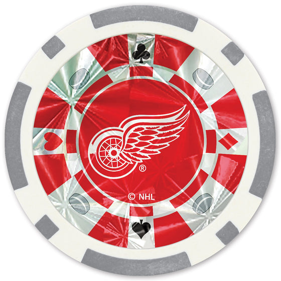 Detroit Red Wings 20 Piece Poker Chips - 757 Sports Collectibles