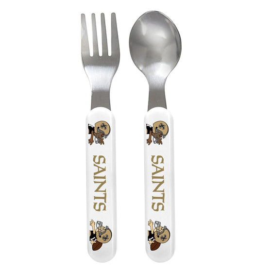 New Orleans Saints - Baby Fork & Spoon Set - 757 Sports Collectibles