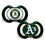 Oakland Athletics - 2-Pack Pacifiers - 757 Sports Collectibles