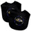 Baltimore Ravens - Baby Bibs 2-Pack - 757 Sports Collectibles