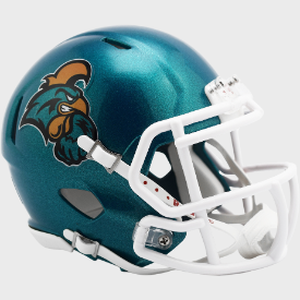 Preorder - Coastal Carolina Chanticleers NCAA Mini Speed Football Helmet -9.24.23 - 757 Sports Collectibles