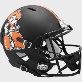 Preorder - Oklahoma State Cowboys Pete NCAA Mini Speed Football Helmet -10.2.23 - 757 Sports Collectibles