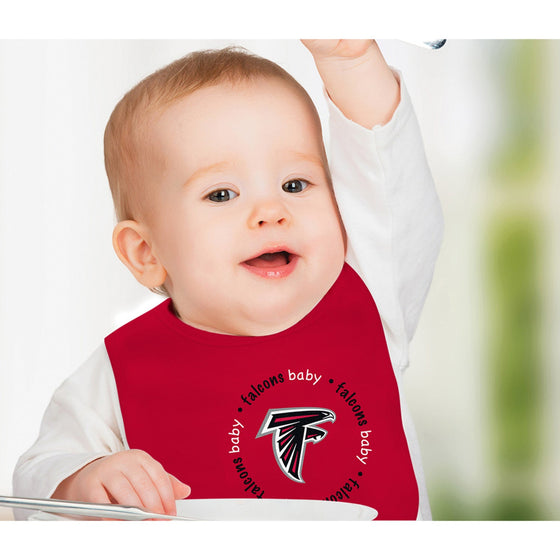 Atlanta Falcons - Baby Bibs 2-Pack - 757 Sports Collectibles