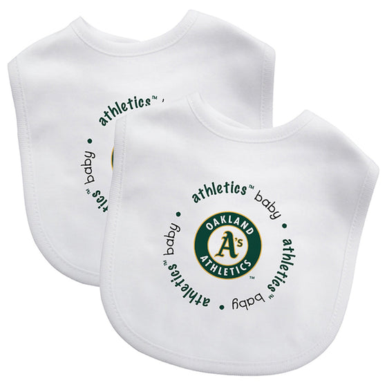 Oakland Athletics - Baby Bibs 2-Pack - 757 Sports Collectibles