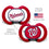 Washington Nationals - Pacifier 2-Pack - 757 Sports Collectibles
