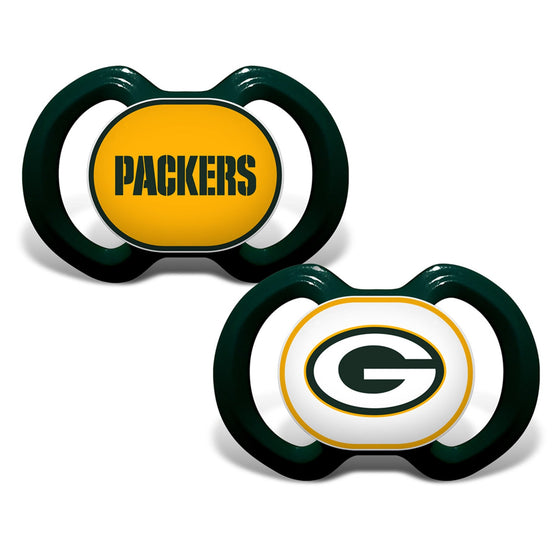 Green Bay Packers - Pacifier 2-Pack - 757 Sports Collectibles