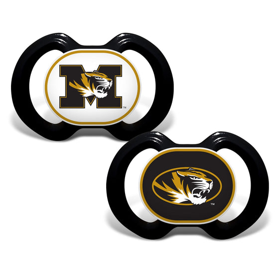 Missouri Tigers - Pacifier 2-Pack - 757 Sports Collectibles