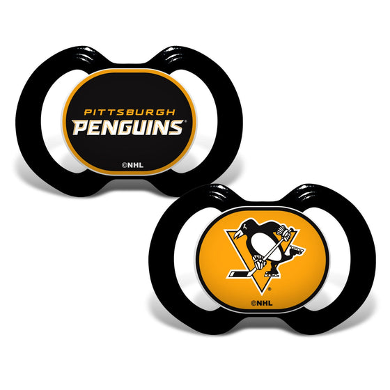 Pittsburgh Penguins - Pacifier 2-Pack - 757 Sports Collectibles