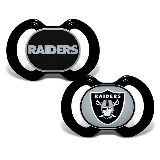 Las Vegas Raiders - Pacifier 2-Pack - 757 Sports Collectibles
