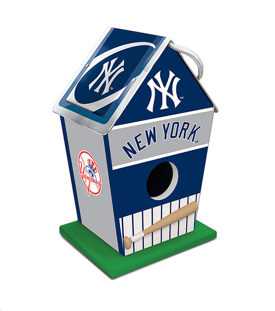MLB Painted Birdhouse - New York Yankees