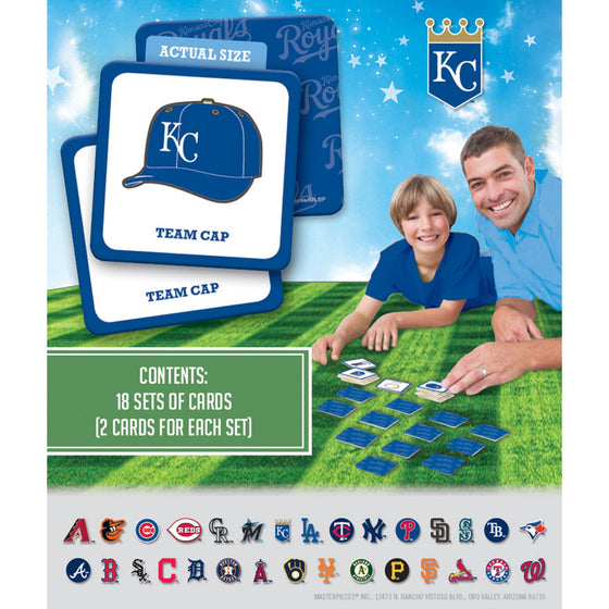 Kansas City Royals Matching Game - 757 Sports Collectibles