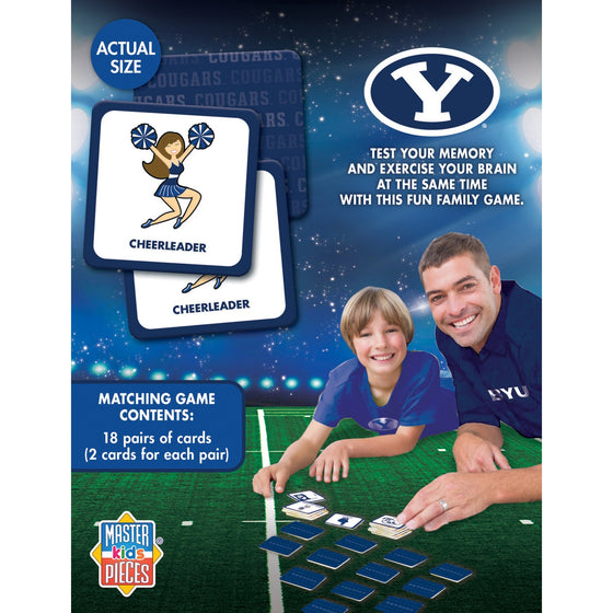 BYU Cougars Matching Game - 757 Sports Collectibles